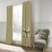 In House Velvet Curtains - Beige - 240x140 cm
