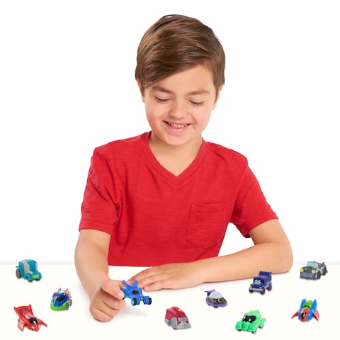 PJ Masks Night Time Micros Deluxe Vehicle Set