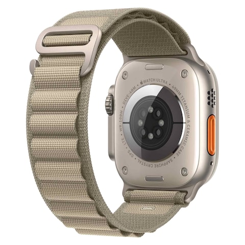 Apple Ultra 2 LTE 49mm Titanium Olive Alpine Loop Small