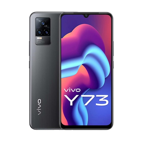 Vivo Y73 - 6.44-inch 128GB/8GB Dual SIM 4G Mobile Phone - Roman Black