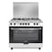 Westpoint 5 Burner Gas Cooker WCE9060HD Silver 90x60cm