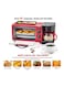 Cyber 3 In 1 Breakfast Maker CYBO-345 Red