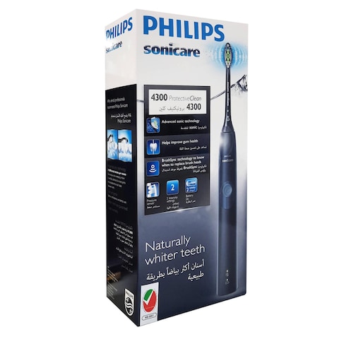 Philips Sonicare Protective Clean Electric Toothbrush 4300 HX6800 Black