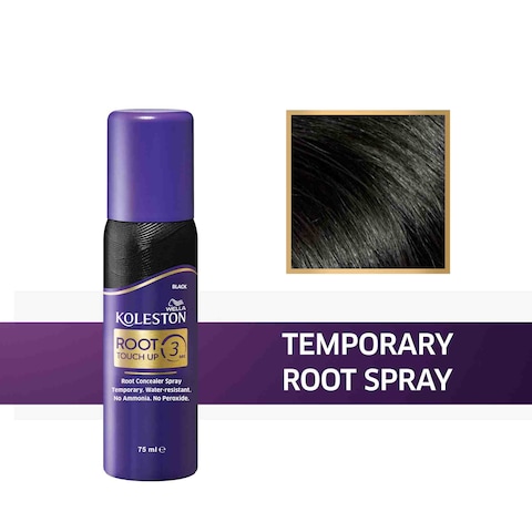 Wella Koleston Root Touch Up Spray Black 75ml