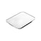 Cosmoplast 890 cc pack of 25 aluminium containers with lids