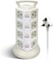 Sky-Touch Vertical Tower Power Strip Universal With 14 Charging Multi Plugs 4 USB Ports, Electric Charging Station Surge Protector