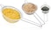 Lavish Set Of 3 Fine Mesh Stainless Steel Strainers