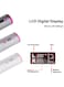 Generic Rechargeable Automatic Hair Curler Grey/Pink