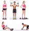 ULTIMAX Multi Revoflex Abdominal Multifunctional Abdominal Trainer Ab Wheel Roller Gym Fitness Exercises Equipment Pull Rope with Resistance Bands- Assorted Color
