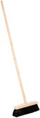 Moonlight Hard Bristles PVC Broom - 30 cm, Black