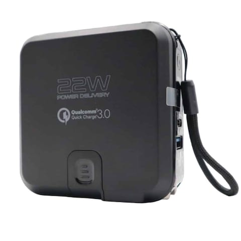 Promate Transparent Magsafe 10000mAh Power Bank With AC Charger