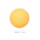 Generic-Yellow &amp; White 12 Pcs Colorful Ping Pong Balls Table Tennis Decor Balls Multi-functional Ping Pong Ball Amateur Training Practice Balls Entertainment Toy Gift Mix   Colors
