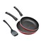 RK NON STICK FRYPAN SET  WITH TURNER, RNF007, 22CM &amp; 26CM