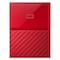 Western Digital My Passport Portable External Hard Drive 4TB Red