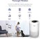 Levoit Core 200S True HEPA 3-Stage Original Replacement Filter, Core 200S-Rf, White