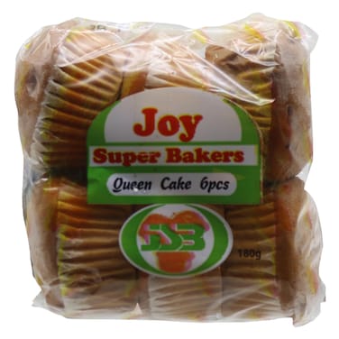 Joy Super Bakers Queen Cake 180g (6 Pieces)