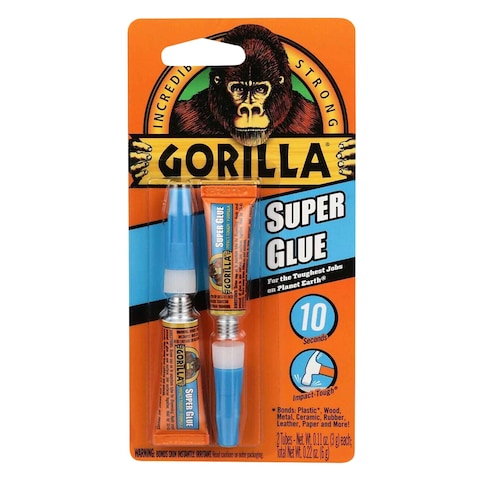 Gorilla Super Glue 3G X Pack Of 2