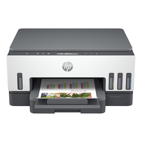 HP Smart Tank 720 Printer Wireless Print Scan Copy Auto Duplex Print up to 18000 black or 8000 color pages [6UU46A]