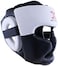Max Strength Head Guard, Boxing Headguard, MMA Headguard Martial Arts Headgear For Protection &amp; Training, Black And Whit, Large
