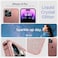 Spigen Liquid Crystal Glitter designed for iPhone 14 Pro case cover - Rose Quartz