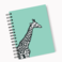 نوت بوك بتصميم زرافة من لاود يونيفرس مع ورق عالي الجودة بحجم A5