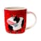 Mug Cartoon Printed 400ML - Red