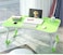 Lavish Study Table Foldable Portable Laptop Bed Table Stand Rack Computer Reading Kids Table Anti-Skid Table Home Furniture-Green