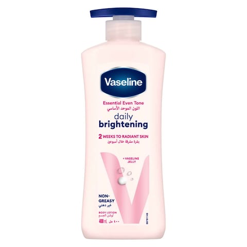 Vaseline Essential Even Tone Body Lotion Daily Brightening 400ml