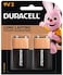 Duracell 32059 9V Batteries, pieces of 2 - (Pack of1)