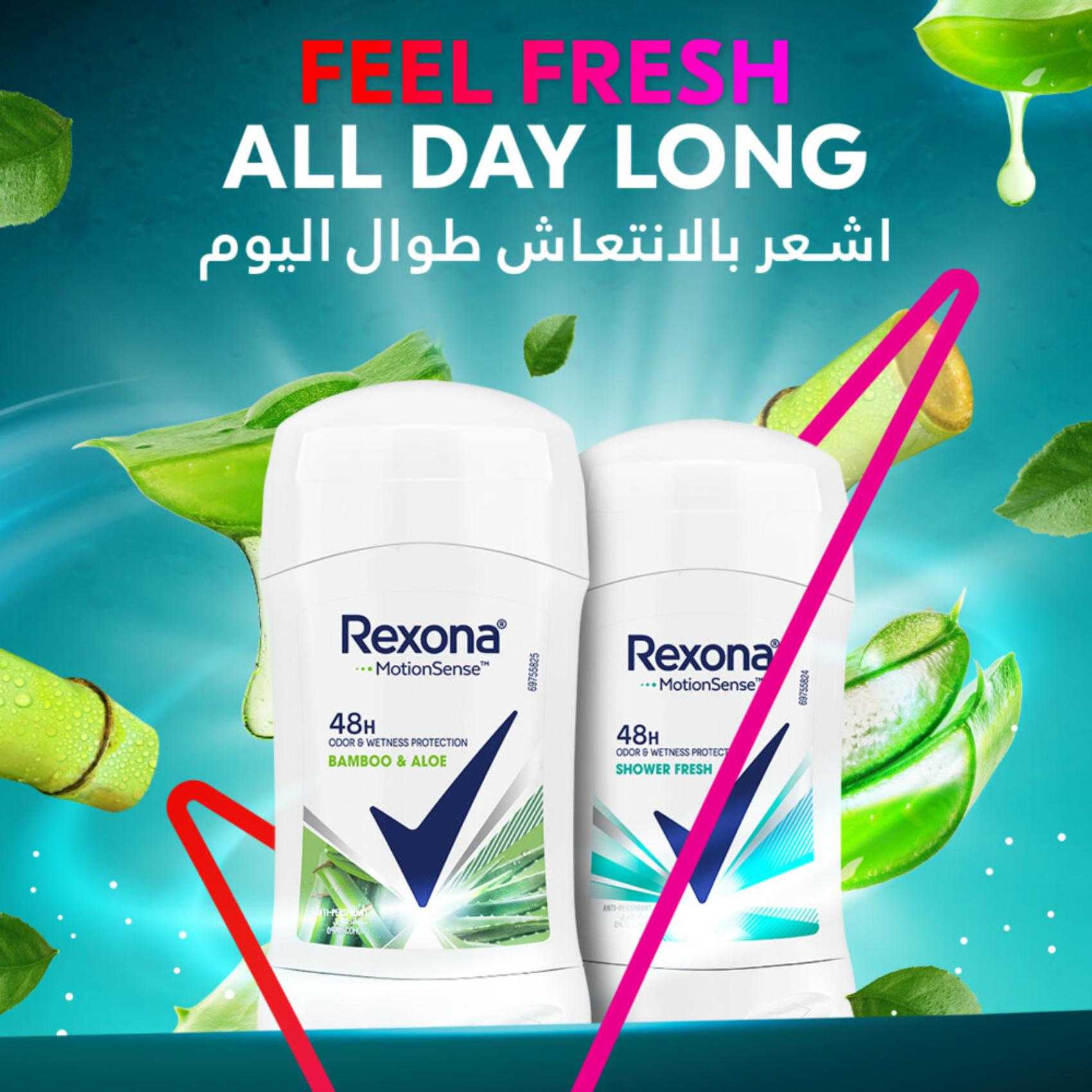 Rexona Women Antiperspirant Deodorant Stick Shower Fresh 40g