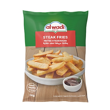 Al Wadi Al Akhdar Frozen Steak Fries 1KG
