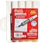 Pentel Maxiflo Chisel Tip White Board Marker Wallet 4 PCS