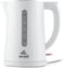 Evvoli Concealed Coil Electric Kettle With BPA Free Plastic &amp; Removable Filter 1.7 Liters, 2200W, White EVKA-KE17LW