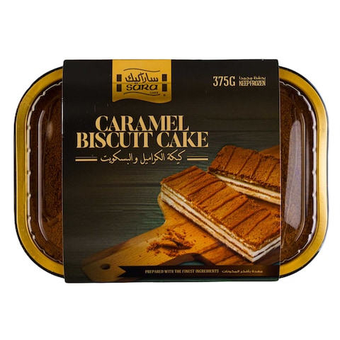 SARA BISCUIT CAKE CARAMEL375G