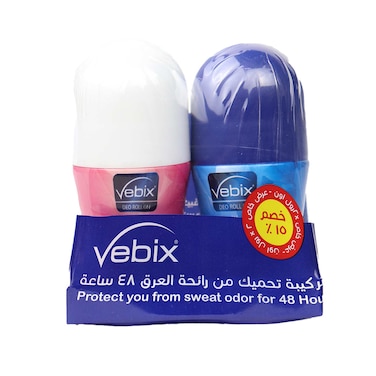 فيبكس مزيل عرق رول مجموعة هو و هي - 50 مل