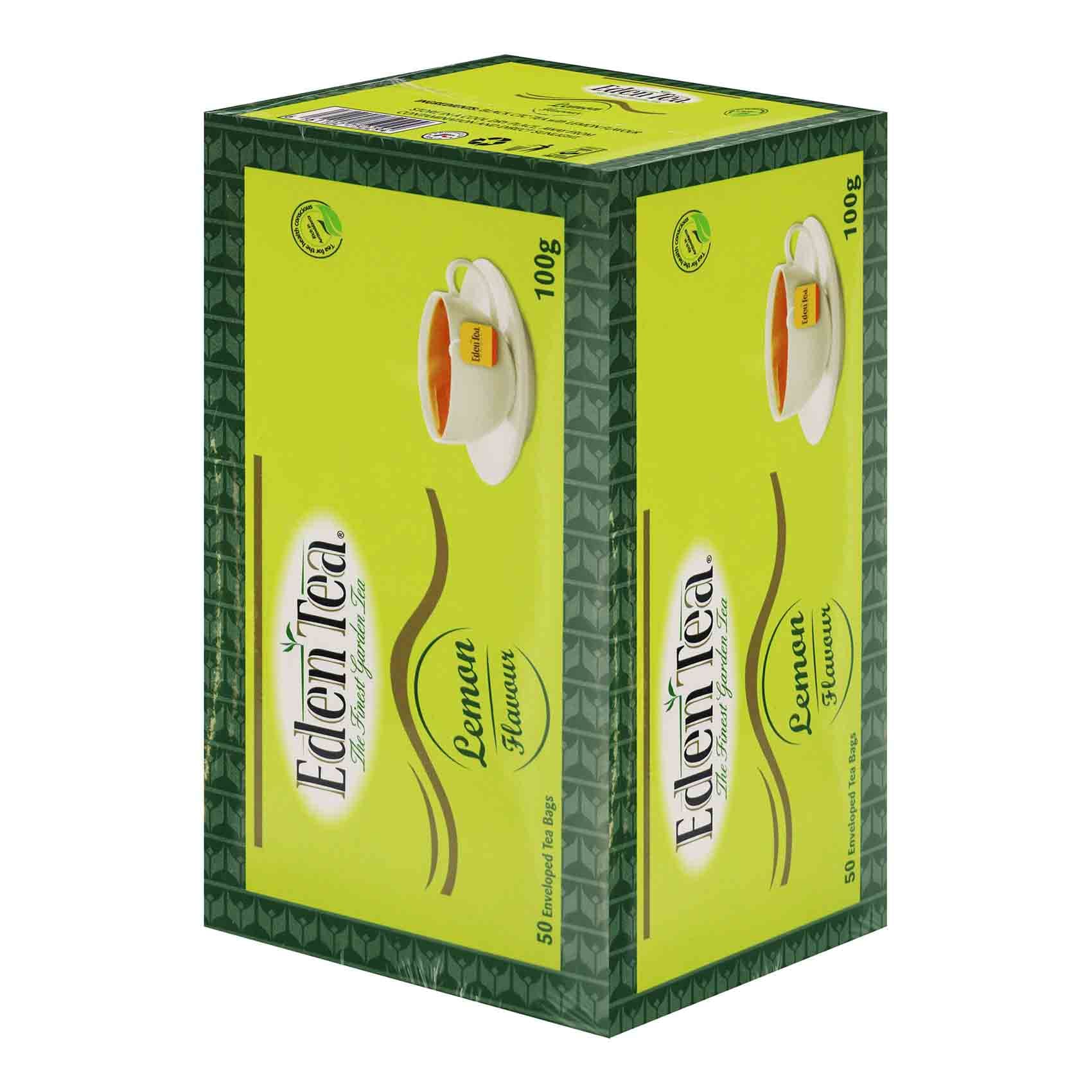 Buy Eden Lemon Tea Bags 100g Online | Carrefour Kenya