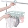 Aiwanto Drying rack Cloth Drying Clips Hanger Rack Towel Drying Rack Hanging Rack Foldable Clip and Drip