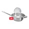Zinox Stainless Steel Fray Pam - 26 Cm + Strainer