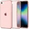Spigen Liquid Crystal Glitter designed for iPhone SE 3 case cover (2022) / iPhone SE case (2020) / iPhone 8 case/iPhone 7 case - Rose Quartz