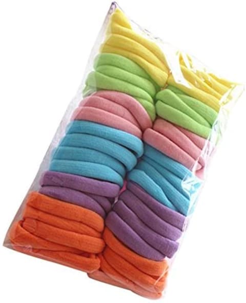 Generic - 50 pcs lowest price Girl Elastic Hair Ties Band Rope Ponytail Bracelet