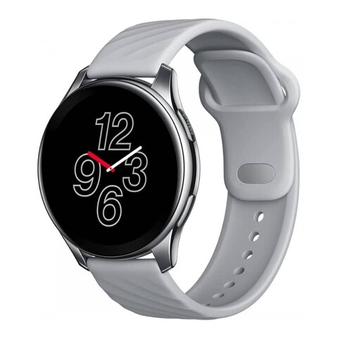 Bluetooth Round waterproof Smart Watch Silver