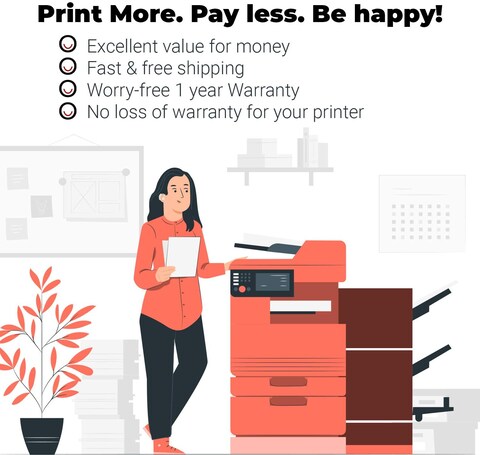 SPS 2x Compatible for HP 14A CF214A Black Toner for HP LaserJet Enterprise 700 MFP M 725 dn prints 20000 pages