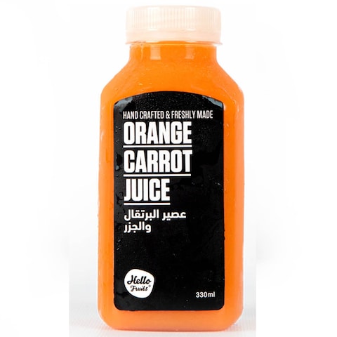 Hello Fruits Orange Carrot Juice 330ml