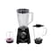 Moulinex Blender LM42R827 600Watts + Glass Jug &amp; extra Blades