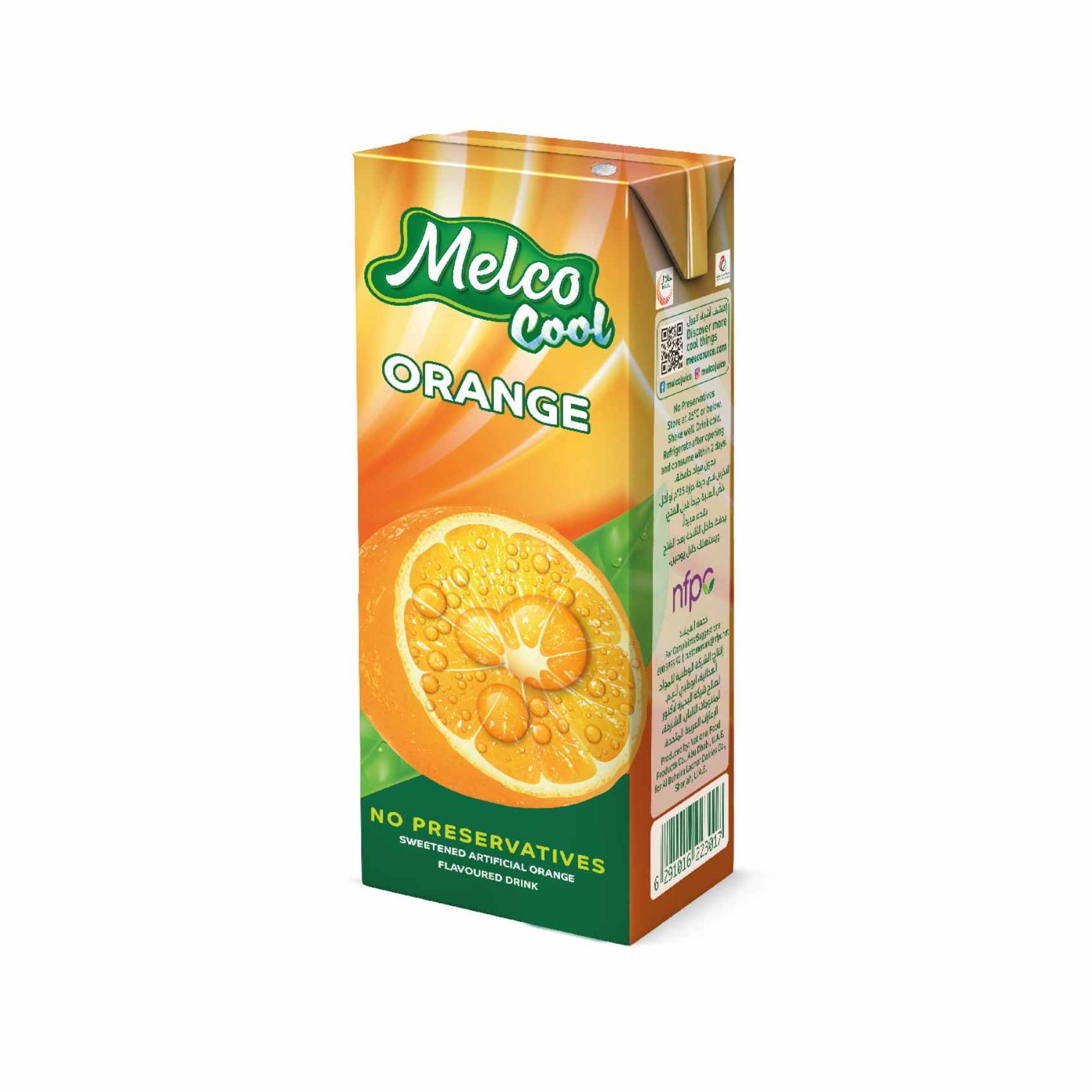 Melco Orange Flavoured Juice 250ml