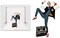 Coopic Bd 1.4X11m White Background Paper For Photo Studio Portrait Seamless Collapsible