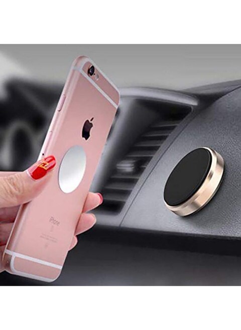 Earldom Universal Magnetic Mobile Holder Mount Black/Gold