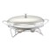 Alore Stainless Steel Oval Shaped Food Warmer 1.5L