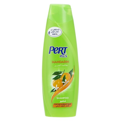Pert Plus Shampoo With Mandarin Extracts For Oily Hair - 400  ml