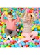 Generic 100-Piece Colorful Soft Plastic Ocean Fun Ball Tent Swim Pit Toy Game Set